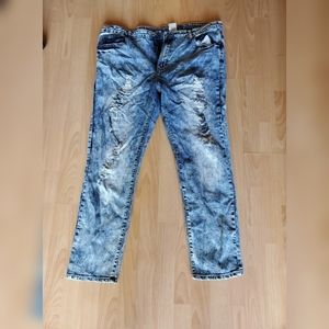 PLUS SIZE Acid Wash VIP Jean